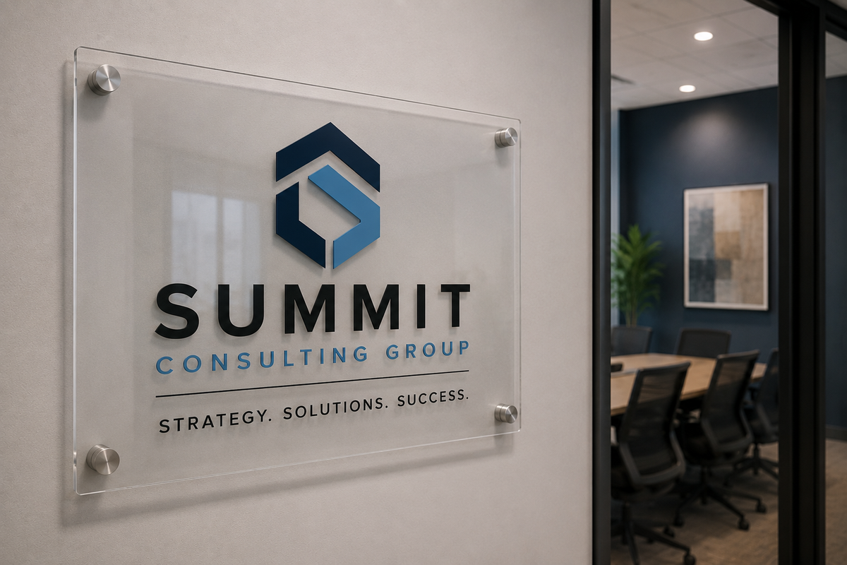 Acrylic Panel Signs