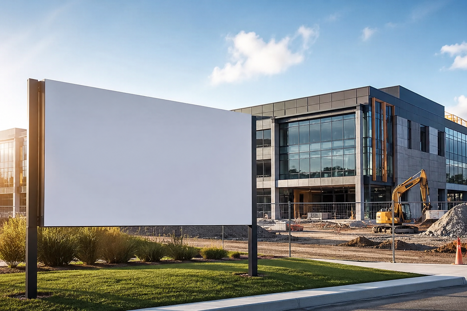 Leasing & Construction Signage