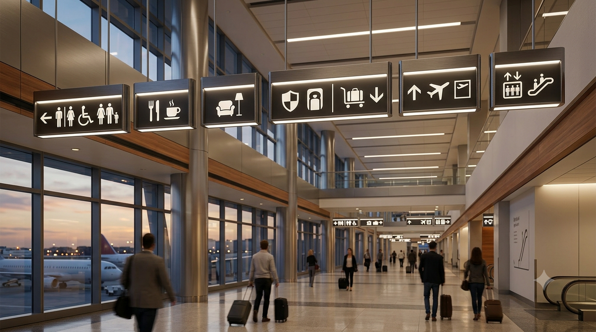 Interior Wayfinding Signs