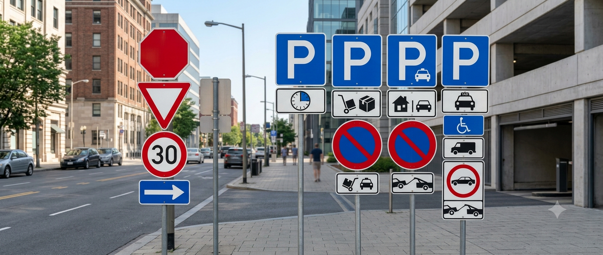 Parking Regulation Signs