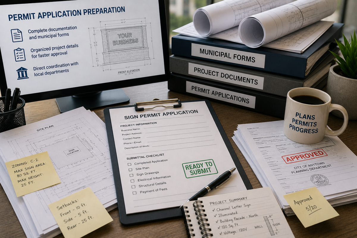 Sign Drawings & Technical Documents