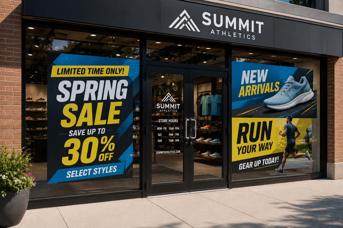 Promotional Window Graphics